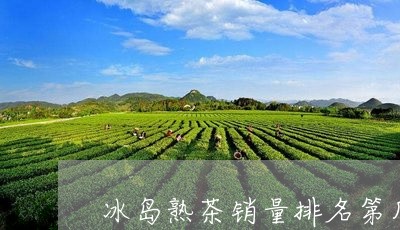 抖音爆款榜冰岛茶