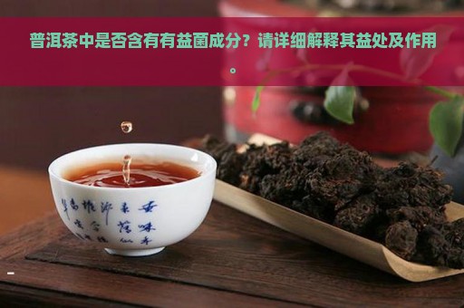 普洱茶中的益生菌：健康益处与科学依据