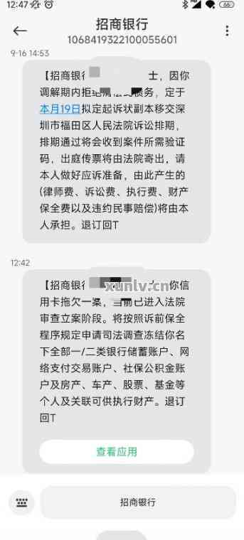 招行分期拿下后对我提起诉讼怎么办