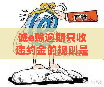 诚e赊逾期还款怎么办理