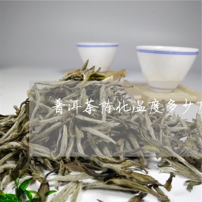 普洱茶的氧化温度是多少