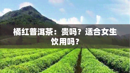 橘红普洱茶：贵吗？适合女生饮用吗？