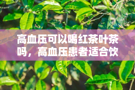 高血压可以喝红茶叶茶吗，高血压患者适合饮用红茶吗？