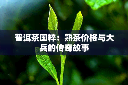 普洱茶国粹：熟茶价格与大兵的传奇故事