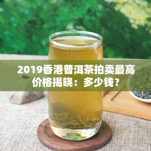 2019普洱茶拍卖更高价格揭晓：多少钱？