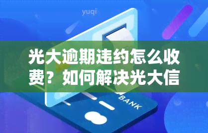 光大逾期违约怎么收费？如何解决光大信用卡逾期问题？逾期违约金详解