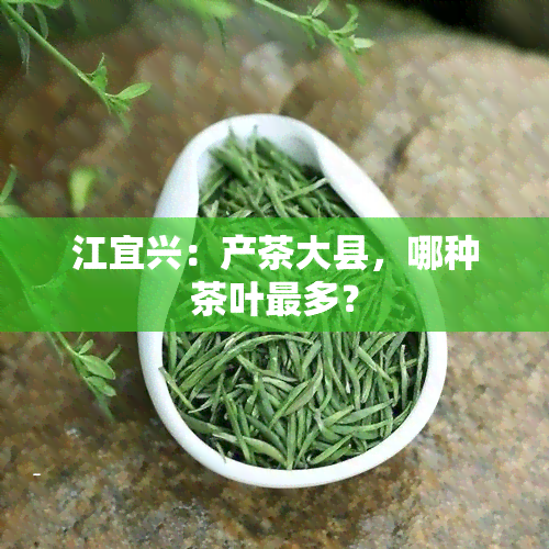 江宜兴：产茶大县，哪种茶叶最多？