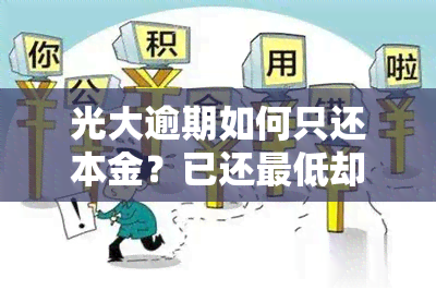 光大逾期如何只还本金？已还更低却被告知需还全额，该怎样处理？