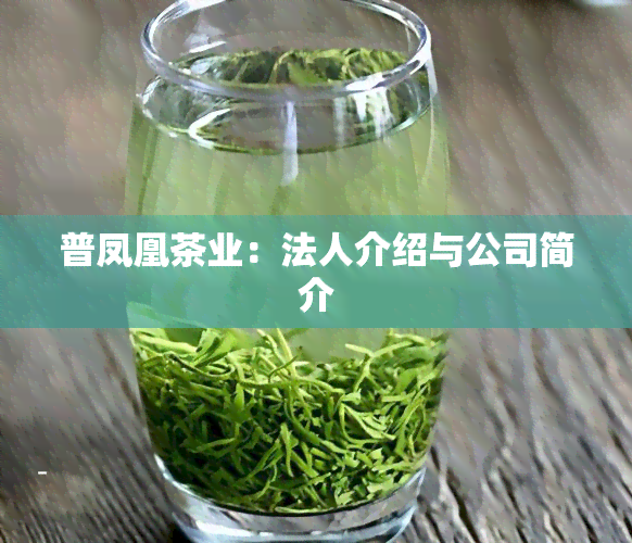 普凤凰茶业：法人介绍与公司简介