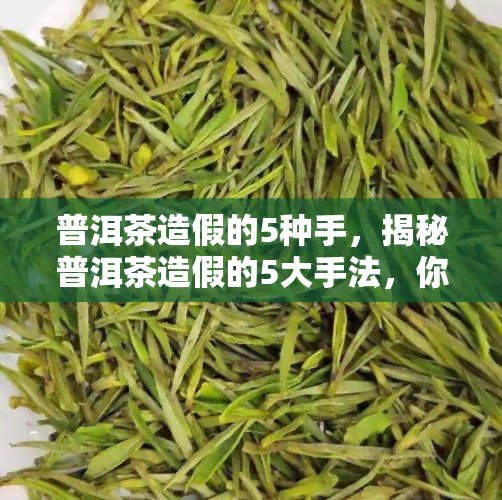 普洱茶造假的5种手，揭秘普洱茶造假的5大手法，你中招了吗？