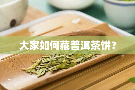 大家如何藏普洱茶饼？