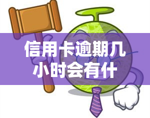 信用卡逾期几小时会有什么影响？该如何处理？