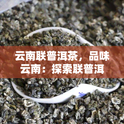 云南联普洱茶，品味云南：探索联普洱茶的魅力与故事