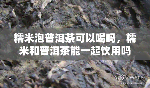 糯米泡普洱茶可以喝吗，糯米和普洱茶能一起饮用吗？