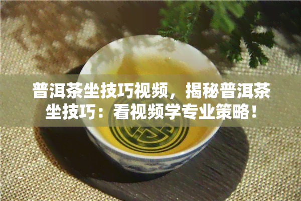 普洱茶坐技巧视频，揭秘普洱茶坐技巧：看视频学专业策略！