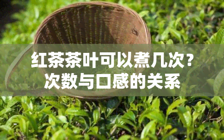 红茶茶叶可以煮几次？次数与口感的关系