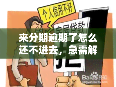 来分期逾期了怎么还不进去，急需解答：来分期逾期后为何无法进入账户？