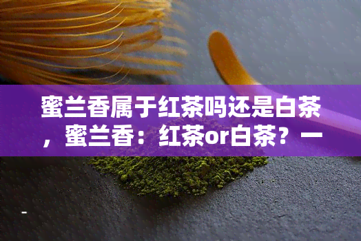 蜜兰香属于红茶吗还是白茶，蜜兰香：红茶or白茶？一次全面解析