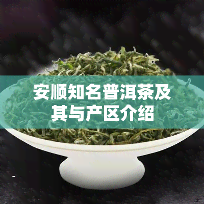 安顺知名普洱茶及其与产区介绍