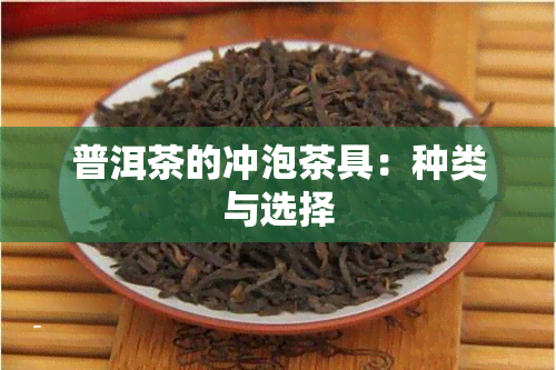 普洱茶的冲泡茶具：种类与选择