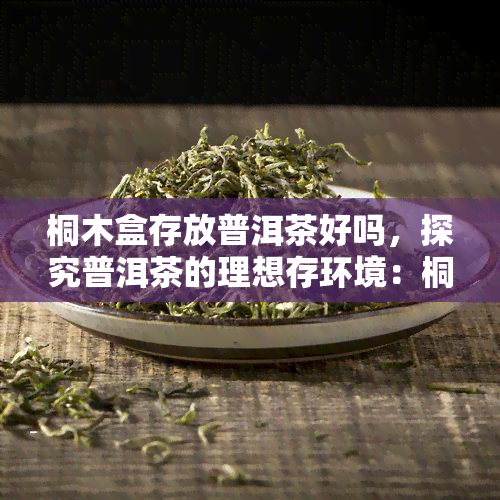 桐木盒存放普洱茶好吗，探究普洱茶的理想存环境：桐木盒是否合适？