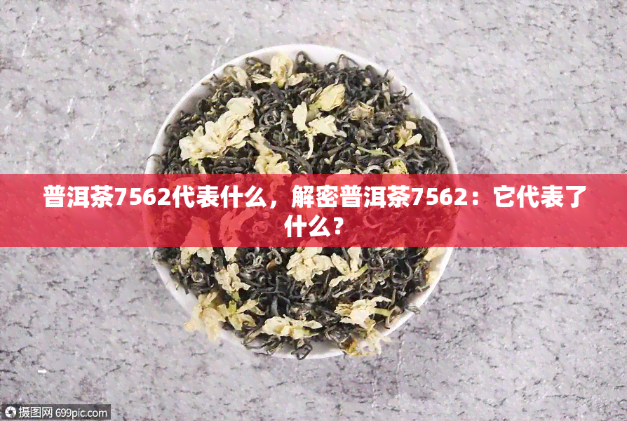 普洱茶7562代表什么，解密普洱茶7562：它代表了什么？