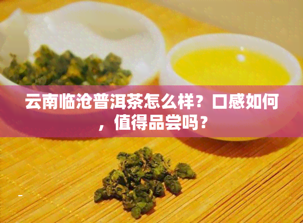 云南临沧普洱茶怎么样？口感如何，值得品尝吗？