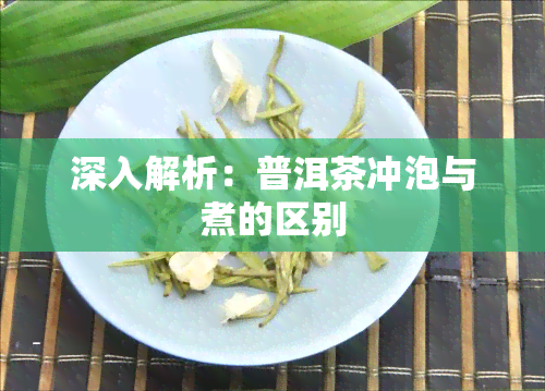 深入解析：普洱茶冲泡与煮的区别