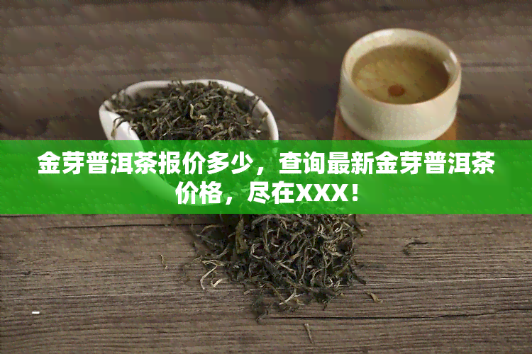 金芽普洱茶报价多少，查询最新金芽普洱茶价格，尽在XXX！