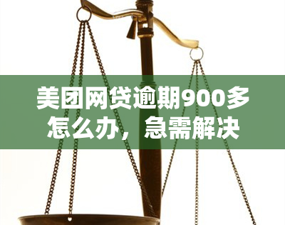 美团网贷逾期900多怎么办，急需解决！美团网贷逾期900多元，应该采取什么措？