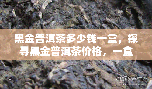 黑金普洱茶多少钱一盒，探寻黑金普洱茶价格，一盒多少钱？