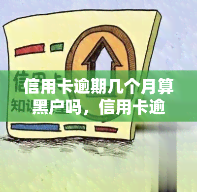 信用卡逾期几个月算黑户吗，信用卡逾期几个月会导致成为黑户吗？