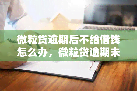 微粒贷逾期后不给借钱怎么办，微粒贷逾期未还清，如何解决无法再借款的问题？