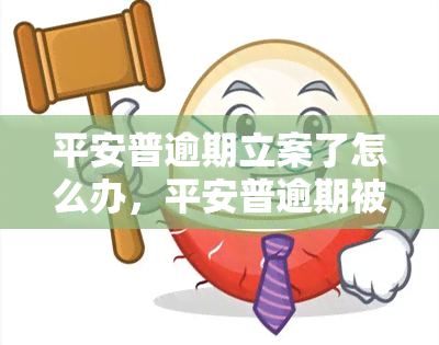 平安普逾期立案了怎么办，平安普逾期被立案，如何应对？