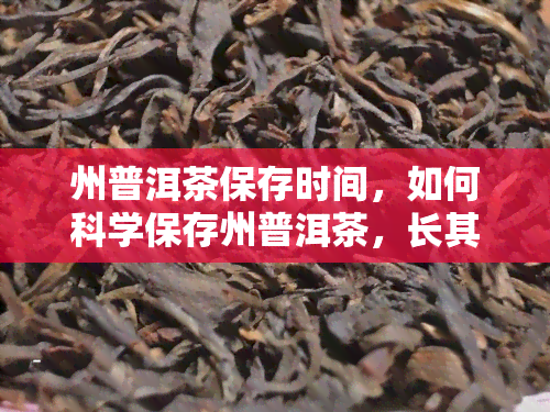 州普洱茶保存时间，如何科学保存州普洱茶，长其保质期？