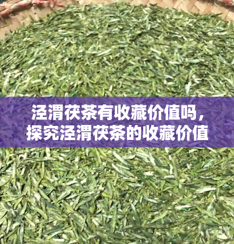 泾渭茯茶有收藏价值吗，探究泾渭茯茶的收藏价值，你不可错过的投资选择