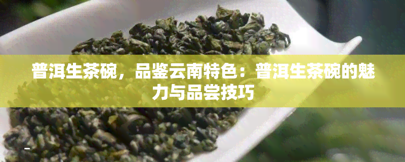 普洱生茶碗，品鉴云南特色：普洱生茶碗的魅力与品尝技巧