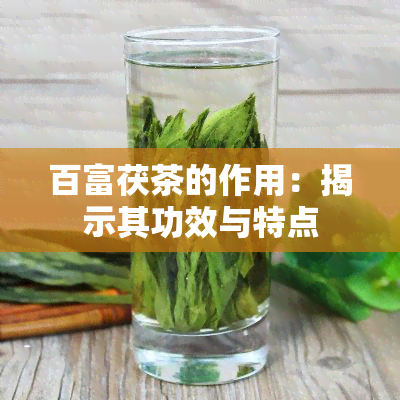 百富茯茶的作用：揭示其功效与特点