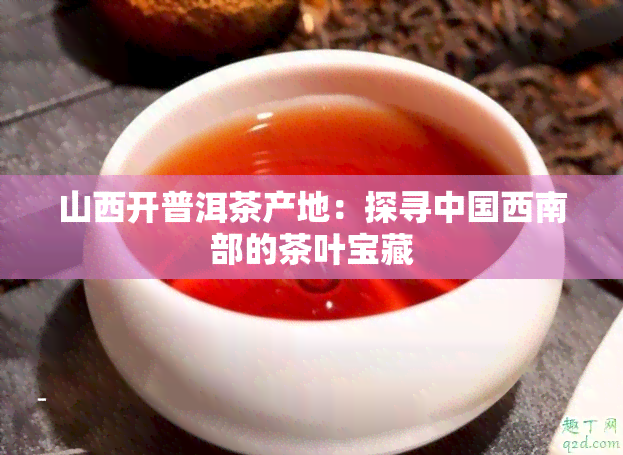 山西开普洱茶产地：探寻中国西南部的茶叶宝藏