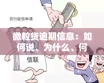 微粒贷逾期信息：如何说、为什么、何时还清？