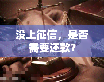 没上，是否需要还款？