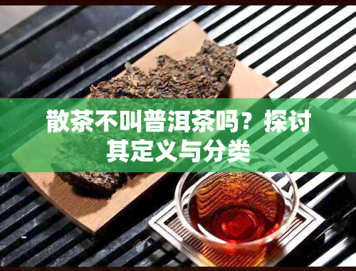 散茶不叫普洱茶吗？探讨其定义与分类