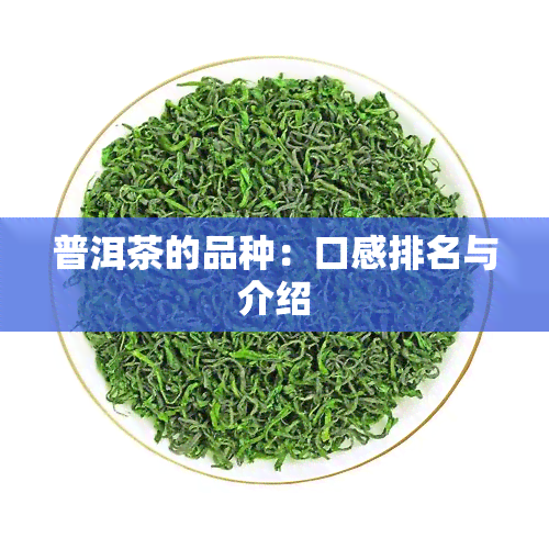 普洱茶的品种：口感排名与介绍