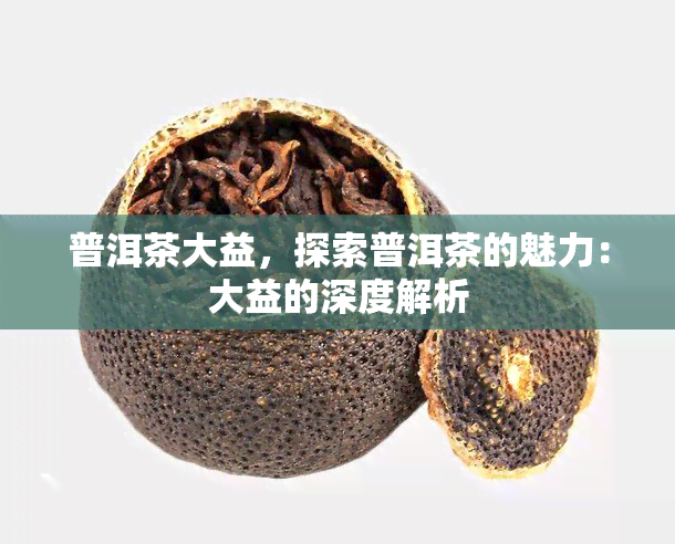 普洱茶大益，探索普洱茶的魅力：大益的深度解析