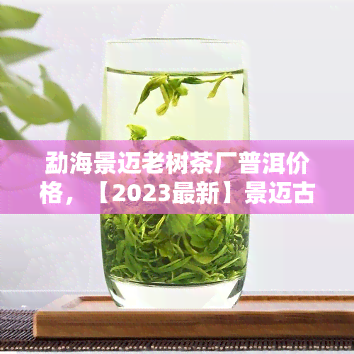 勐海景迈老树茶厂普洱价格，【2023最新】景迈古树茶价格表一览，老班章、老曼峨古树茶都在这！