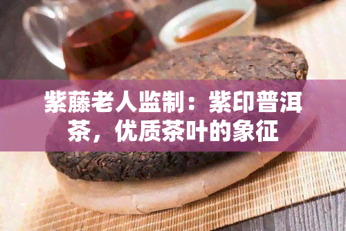 紫藤老人监制：紫印普洱茶，优质茶叶的象征