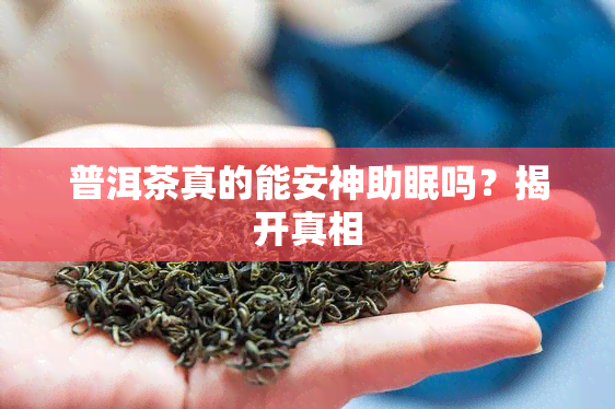 普洱茶真的能安神助眠吗？揭开真相