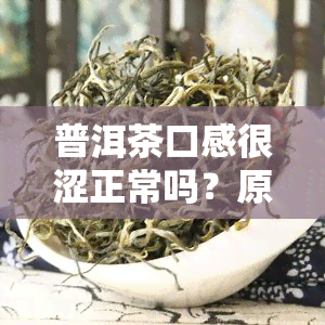 普洱茶口感很涩正常吗？原因解析与常见误解