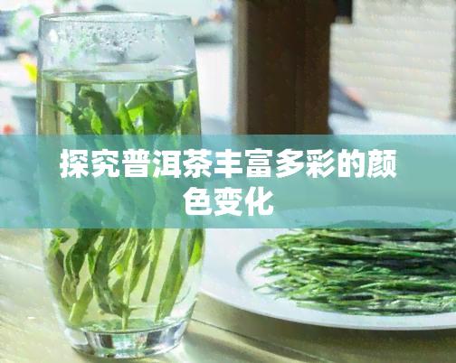 探究普洱茶丰富多彩的颜色变化