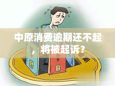 中原消费逾期还不起，将被起诉？